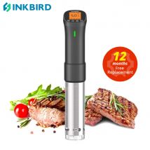 INKBIRD ISV-200W Wi-Fi Culinary Sous Vide Präzisionskocher Slow Cook mit 1000 W Tauchzirkulator und Edelstahlkomponenten