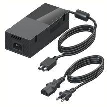 Fuente de alimentación para Xbox One, adaptador de CA, cargador de repuesto de 12V 10A con Cable de 100-240V, adaptador de corriente para Xbox one