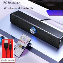 Altoparlante surround Bluetooth 4D Sistema audio Home Theater Soundbar per computer per TV Subwoofer Stereo cablato Bassi potenti