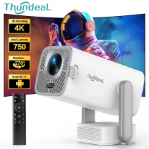 Projektor ThundeaL Full HD TD80 Pro 1080P 2K 4K TD80Pro TD80W Ulepszony Projektor Mini Beam z WIFI Android 3D LED do Kina Domowego