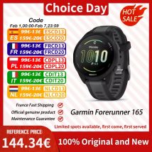 GARMIN Forerunner 165 sensor de buey de pulso seguimiento del estrés dinámica de carrera a base de muñeca entrenamiento cruzado de frecuencia cardíaca a base de muñeca