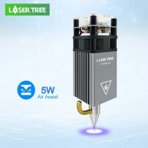 Laser baum 5w Luft unterstützung DIY Lasers ch neider Modul 450nm ttl Blaulicht Laser kopf für CNC Laser gravur Schneiden von Holzwerk zeugen