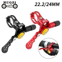 MTB Fahrrad Dropper Sattelstütze Fernbedienung Hebel Einstellbare Teleskop Controller Mit Glatte Aktion Für 22,2/24mm Lenker Klemme