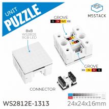 M5Stack Offizielle Puzzle-Einheit 8x8 LED-Matrix (WS2812E)