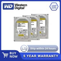 WD Western Digital WD Gold 4TB 6TB 8TB Classe aziendale HDD 500GB 1TB 2TB Disco rigido interno da 3,5" 7200 RPM HDD 4TB Disco rigido
