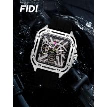 FIDI Latest Design Original Hollow design Relojes para hombre Mens Automatico Mechanical Watches Brand Luxury Hand Clock for Man