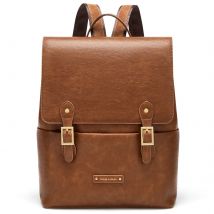 Cnoles Eleganter Damen-Rucksack aus Leder, Tagesrucksack, wasserdichter, diebstahlsicherer Rucksack für Damen, Laptop, Business-Rucksack