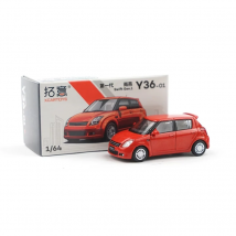 Diecast 1:64 Scale Swifts Alloy Classic Car Model Finished Product Simulation Toy Static Model Collection Gift Display