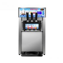 Table Top Soft Ice Cream Machine Commercial Three Head Ice Cream Machine Efficient Production Soft Ice Cream Make Machine
