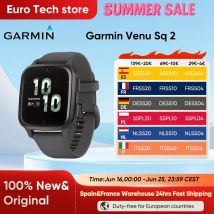 Garmin-reloj inteligente Venu Sq 2, dispositivo con GPS 1,41, Pantalla AMOLED, más de 25
