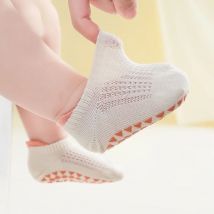 Lawadka 0-5Years 3 paare/los Sommer Neugeborenen Baby Socken Für Mädchen Baumwolle Mesh Dünne Infant Mädchen Kleinkind Socke Nicht Slip zubehör