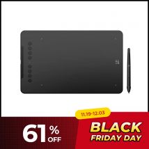 XPPen Deco 01 V3 Tavoletta grafica digitale da disegno 10 * 6 pollici 8 tasti di scelta rapida 16384 livelli Inclinazione di 60 gradi per Windows mac Android