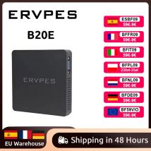 ERVPES Mini PC B20E Windows 11 Pro 8GB RAM 128GB ROM J3710 Mikro Komputer Stacjonarny Dual-Band Wifi Mini PC
