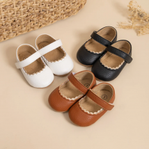 Neugeborenen Baby Atmungsaktive Mode Leder Schuhe frauen Baby Schuhe Spitze Prinzessin Schuhe Klassische Nicht-slip Weichen Boden Wanderschuhe