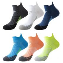 4 paia/lotto calzini da uomo donna compressione traspirante basket sport ciclismo corsa asciugamano calzini alti calzini a tubo elastico