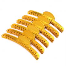 Fermaglio professionale in metallo per parrucchieri, forcina per capelli in alluminio, forcina per capelli, barbiere, strumenti per stiling, accessori per barbiere