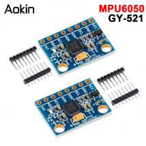 1/5/10pcs GY521 GY-521 MPU6050 IIC I2C Interfaccia 3 Assi Giroscopio Analogico Sensore Accelerometro Modulo Compatibile per Arduino