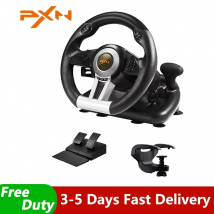 PXN V3 Pro Gaming Racing Wheel Volante PC Gioco da corsa al volante 180 °   per PC Windows/PS3/PS4/Switch/Xbox One/Xbox Series X/S