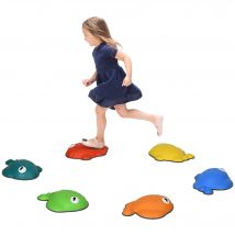 AIYAPLAY Piedras de Equilibrio para Niños de +3 Años de 6 Piezas Multicolor
