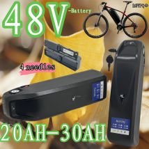 Hailong 4-poliger 48V 20Ah/30Ah Akku |   Geeignet für achteckige BBS02/BBS03-Motoren, Lufttransport, + BMS30AH + Ladegerät