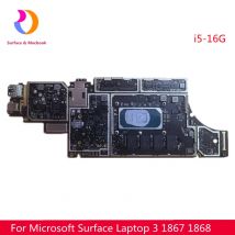 Placa base Original para Microsoft Surface Laptop3 1867 1868 placa lógica CPU de 10. a generación i5-16G probado bien 13,5