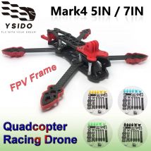 Mark4 5-calowa rama z włókna węglowego FPV 225mm rozstaw osi 5mm ramię Freestyle rama dalekiego zasięgu dla RC Quadcopter dron wyścigowy