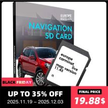 Nuevo para Renault Megane Clio Laguna Scenic Carminat Live 11,45 navegación tarjeta SD versión 2025 actualización Europa mapa datos 8201756572