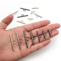 10pcs OT Adjustable Metal Buckle Clip Edge Anchor Connector Hardware for DIY Jewelry Making Necklaces Bracelets Hook Accessories