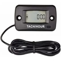 Tach/contaore digitale autoalimentato, tempo di intervallo di manutenzione, avviso RPM per la guida del compressore del generatore del trattore da prato moto