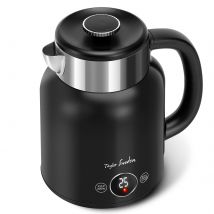 Taylor Swoden Asher - Bollitore elettrico inossidabile, 2200 W, 1,7 L, Bollitore elettrico con temperatura regolabile, 40-100°C, mantenimento in caldo di 1 ora, BPA FREE