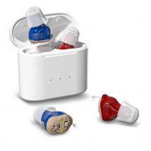 Audífono recargable audífono mini altavoz inalámbrico auricular invisible para personas mayores