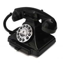 Libro degli ospiti con messaggio audio Telefono per matrimoni Stile rotante retrò Telefono antico Libro degli ospiti Messaggio telefonico Registratore vocale per la festa di nozze