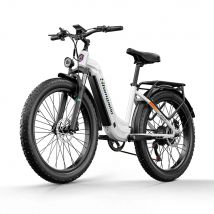 Shengmilo MX06 E-Bike - 1000W (Spitzenleistung) Motor - 48V17,5AH Herren-/Damen-Elektrofahrräder - 26*3,0 Zoll Reifen - Hydraulische Bremsflüssigkeit