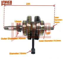 Motorrad für Zongshen CG CG250 luftgekühlte Kurbelwellen-Verbindungs stange Motor baugruppe Kayo Dirt Pit Bike ATV Kurbelwellen-Kit