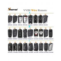Xhorse VVDI Wired Remote Key XKA600EN XKDS00EN,XKFO01EN,XKKF03EN,XKKF21EN,XKLKS0EN,XKMQB1EN,XKTO10EN for VVDI Key Tool