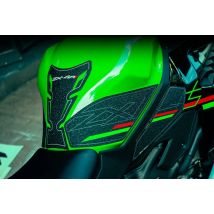 PER ZX4R ZX4RR ZX-4R ZX-4RR Adesivo carenatura corpo moto Rilievi serbatoio Gas Ginocchio Grip Trazione Adesivo Protector