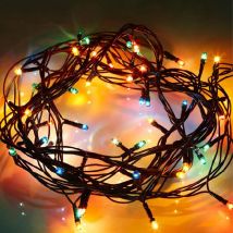 3m 40leds Kupferdraht Lichterkette Lichter Lampen für Weihnachten Hochzeit EU-Stecker