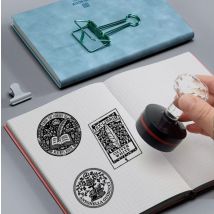 ex libris Tampon de livre personalizzato, tampone de nom personalizzato, auto-encreur de la bibliothèque de, timbro biblioteca ce lcustom