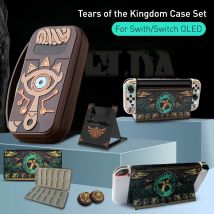 Für Nintendo Schalter Lagerung Tasche ZD Tears Of The Kingdom Harte Schutzhülle Shell Cover Für NS Schalter OLED Spiel Zubehör