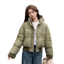 New Winter Coat Women Short Parkas Cotton-padded Clothes Stand-up Collar Thicken Warm Overcoat Student Loose Bread Jackets