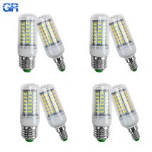 E27 E14 Lampadina a LED 220V-240V 24 36 48 56 69 72 LED Lampadina a mais 5730SMD 360 Angolo del fascio Sostituisci le luci del lampadario alogene