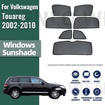 Für Volkswagen VW Touareg 7L 2003-2009 2010 Auto Sonnenschutz Frontscheibe Magnetische Mesh Vorhang Hinten Seite Fenster sonnenblende Schatten