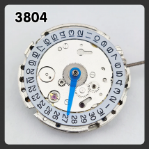 Movimento 3804 movimento meccanico automatico GMT movimento dell'orologio con data a quattro lancette Movimento Pearl 3804