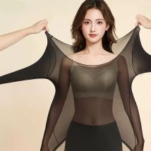 FINETOO Women Thermal Underwear Winter Clothes Set Seamless Thick Layer Warm Lingerie Women Thermal Clothing Set Woman 2 Pieces