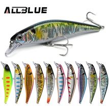 ALLBLUE EDGE 90S Heavy Sinking Minnow Flat Wobbler Angelköder 90 mm/15,5 g Künstlicher harter Köder Crankbait Forelle Bass Tackle Gear