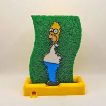 Divertente portaoggetti da cucina Homer Simpsons Porta spugna Lavello Scarico Cestino Accessori per la casa Cocina Gadget Cozinha