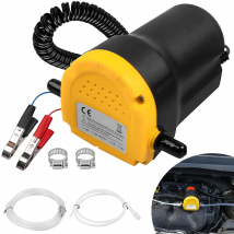 Car Engine Oil Pump 12V 60W Electric Diesel Fluid Sump Extractor Scavenge Fuel Transfer Suction Pump with Tubes for Car Boat