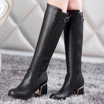 Frauen Weiß Leder Knie Nackte Stiefel Platz High Heel Casual Lange Rohr Booties Dame Sexy Über Knie Oberschenkel Hohe Stiefel Dame Winter