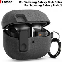 Novità per Samsung Galaxy Buds 3/3Pro Custodia con blocco sicuro antiurto per Samsung Galaxy Buds 3 Custodia protettiva carina (Pietra sabbiosa)