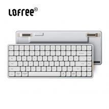 LOFREE Flow-Teclado mecánico inalámbrico, silencioso y de sonido suave, fantasma lineal, Phantom Swith con Bluetooth y cable compatible